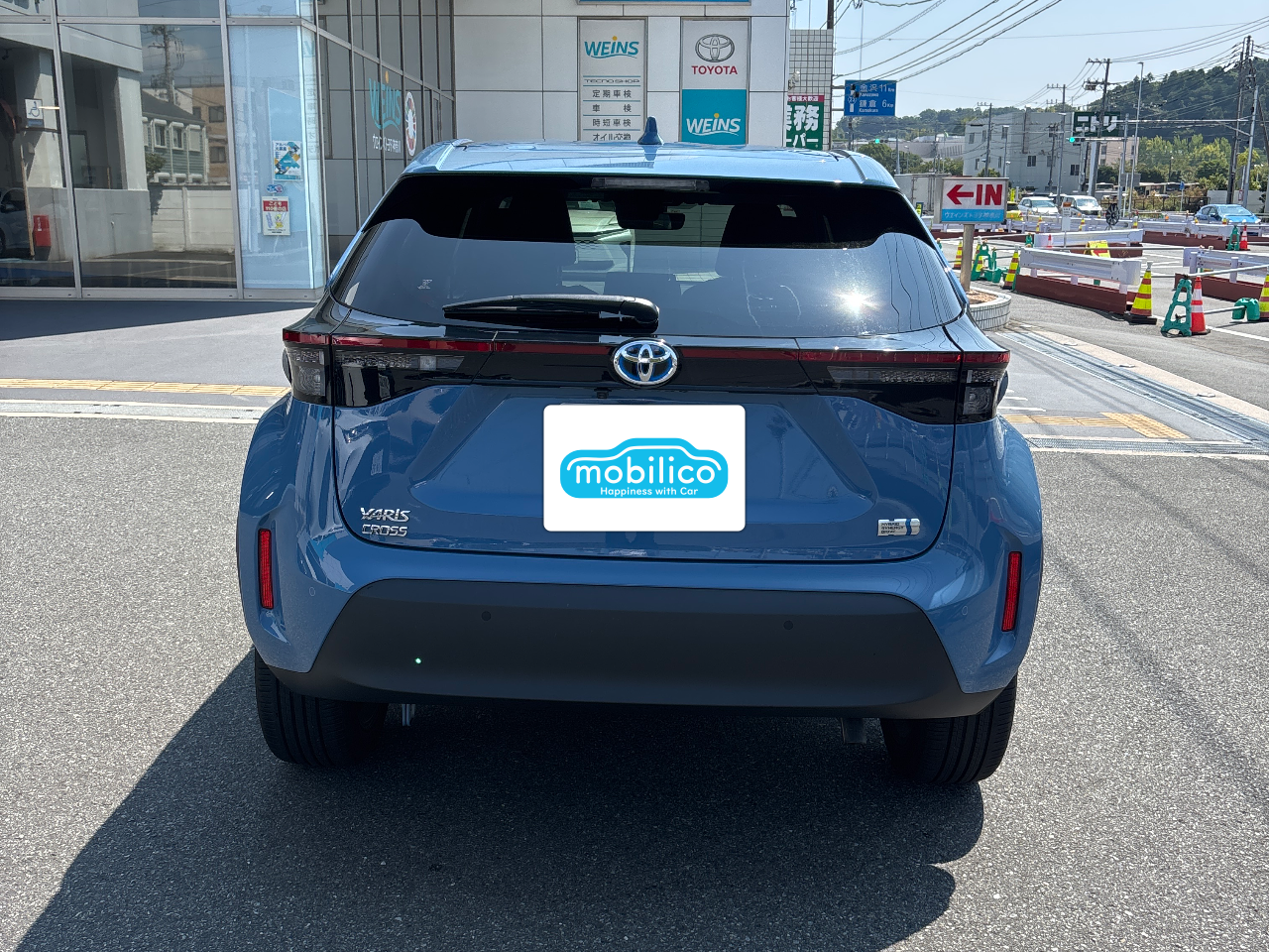 トヨタ ヤリスクロス ハイブリッドZ（2023年・1.0万km・ブルー系）の