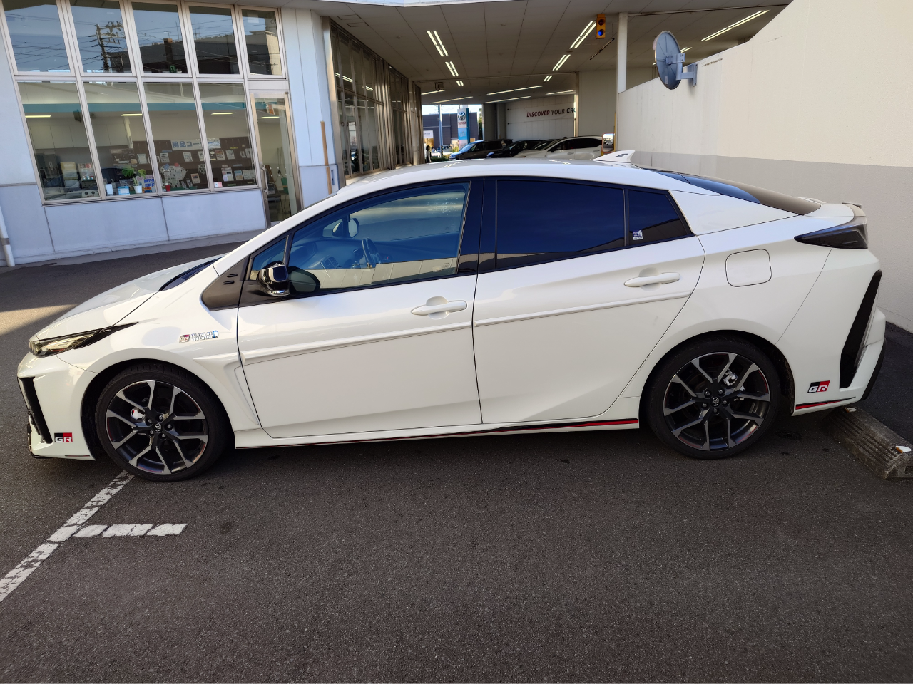 プリウスZVW52 PHV GR 純正ホイール（ZVW52プリウス】ブリッツZZRで 