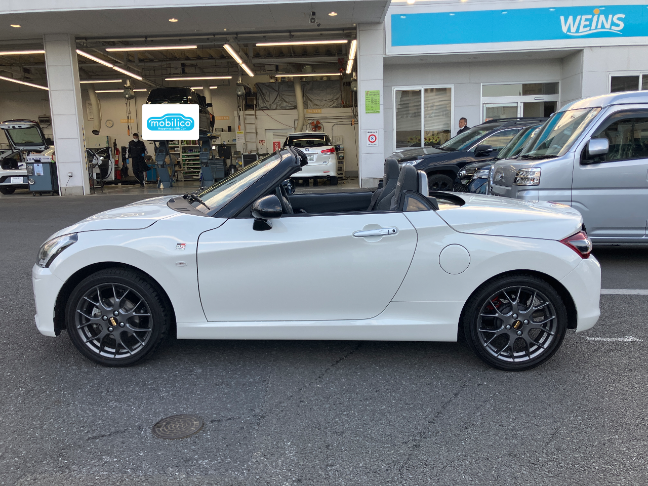 トヨタ コペン GR スポーツ（2025年・0.8万km・ホワイト系）の中古車