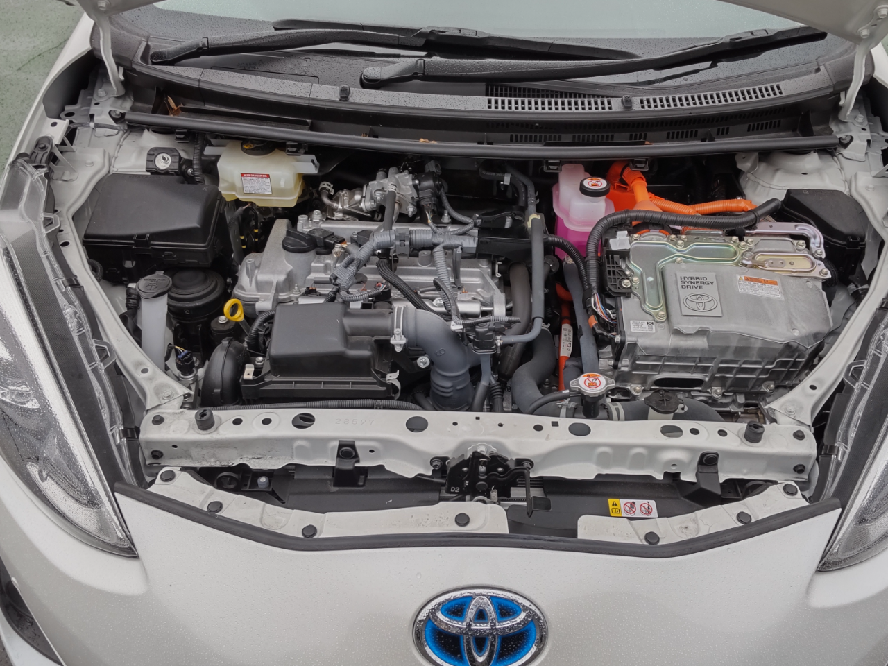 中古 アクアビーナス トヨタ アクア 1.5S StyleBlack アラウンドビューモニター