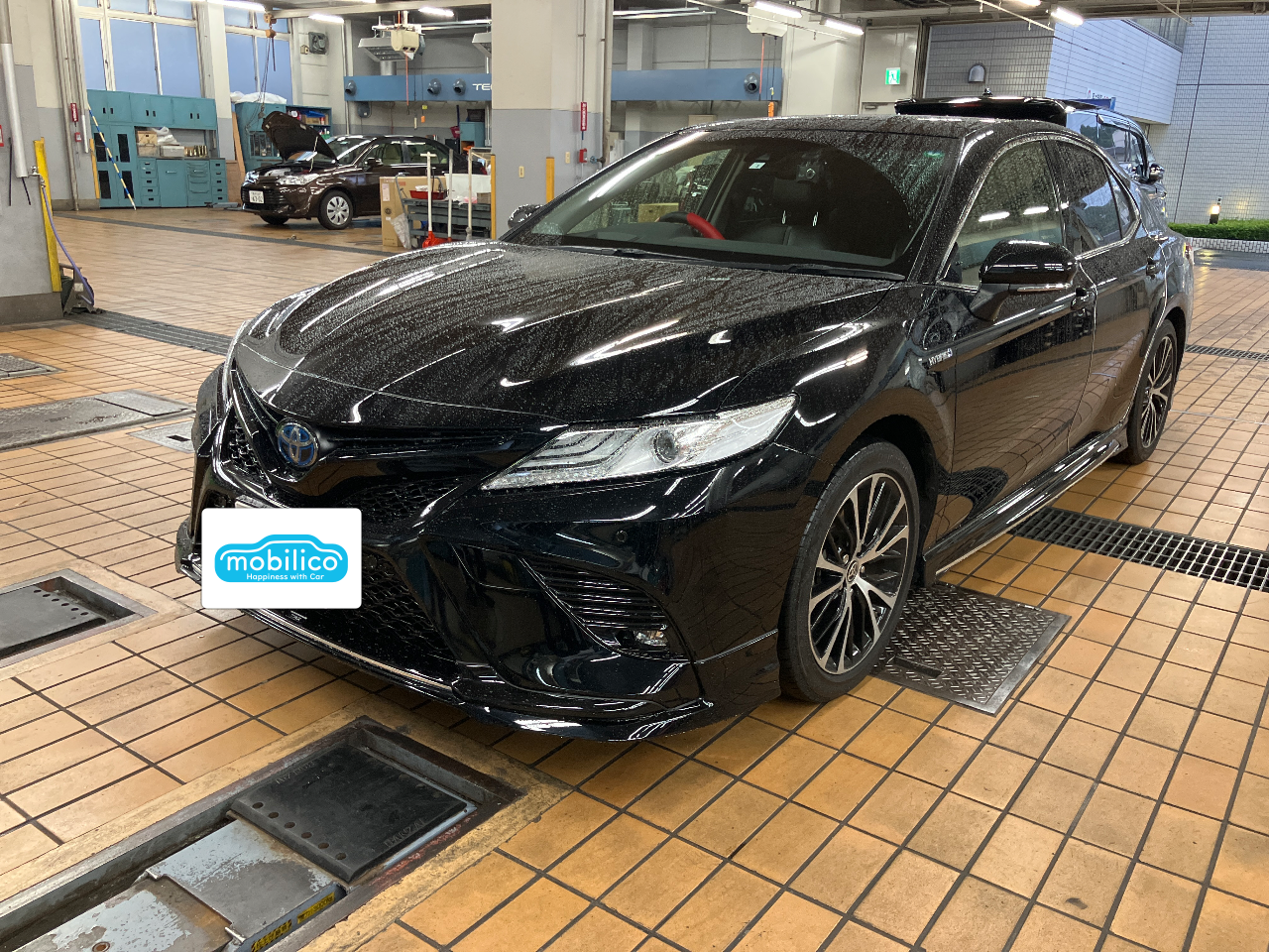 トヨタ カムリ WSレザーパッケージ（2020年・2.3万km・ブラック系）の 