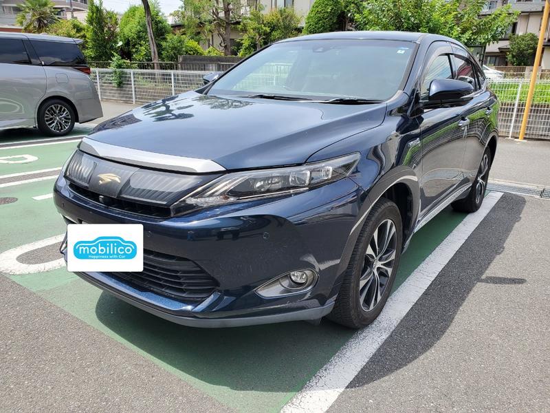 トヨタ ハリアーハイブリッド プレミアム アドバンスドパッケージ スタイルモーヴ