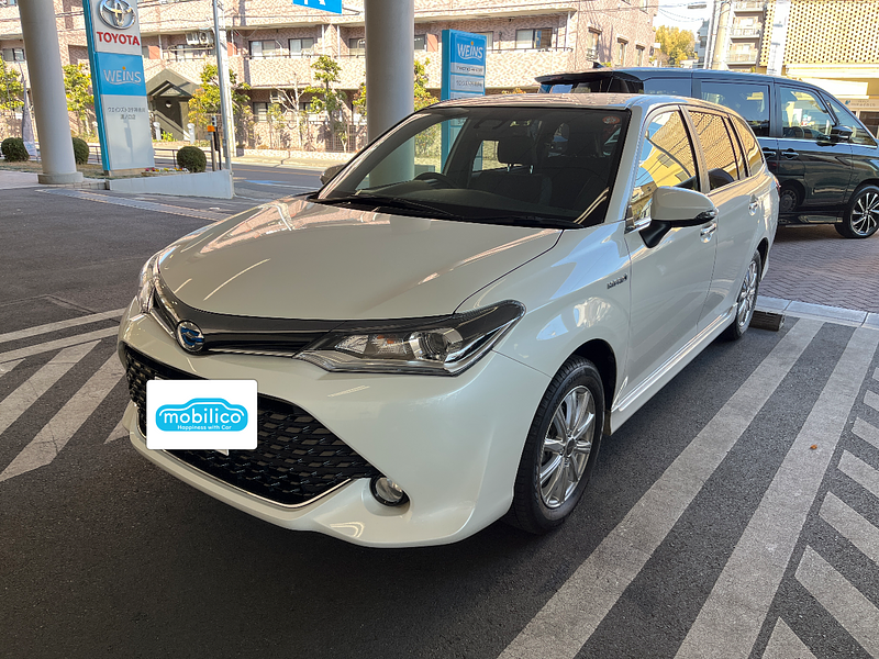 トヨタ カローラフィールダー ハイブリッドG ダブルバイビー