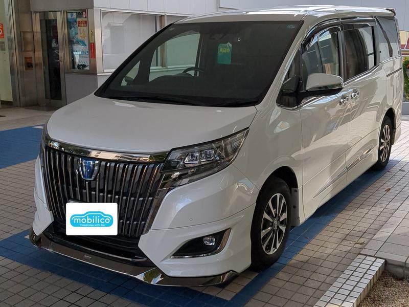 トヨタ エスクァイア ハイブリッドGi プレミアムパッケージ ブラックテーラード